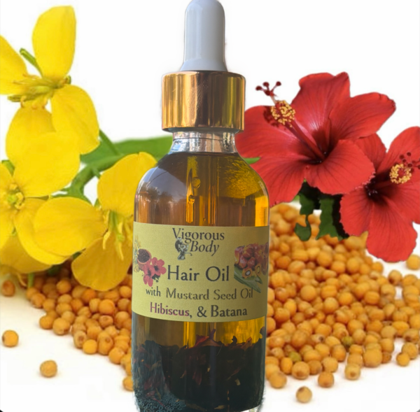 Vigorous Body Hair Oil